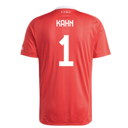 2025-2026 Bayern Munich Third Goalkeeper Shirt (Pure Ruby) (Kahn 1)