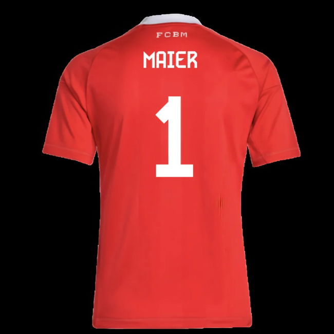 2025-2026 Bayern Munich Third Goalkeeper Shirt (Pure Ruby) - Kids (Maier 1)