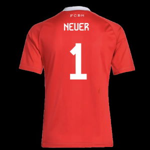 2025-2026 Bayern Munich Third Goalkeeper Shirt (Pure Ruby) - Kids (Neuer 1)