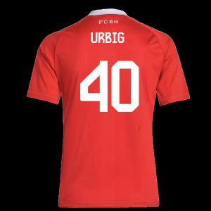 2025-2026 Bayern Munich Third Goalkeeper Shirt (Pure Ruby) - Kids (Urbig 40)