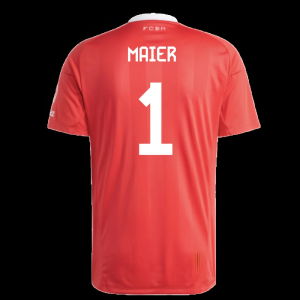 2025-2026 Bayern Munich Third Goalkeeper Shirt (Pure Ruby) (Maier 1)