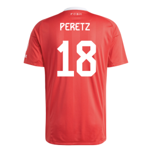 2025-2026 Bayern Munich Third Goalkeeper Shirt (Pure Ruby) (Peretz 18)