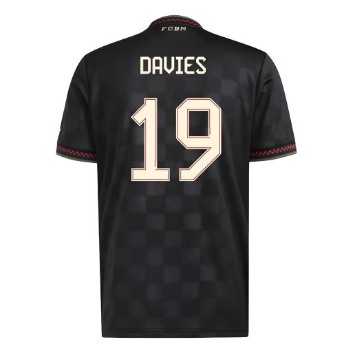 2025-2026 Bayern Munich Third Shirt (Davies 19)  2025-2026 Bayern Munich Third Shirt (Davies 19)