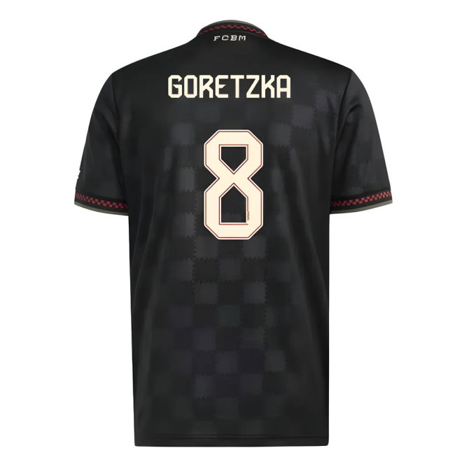 2025-2026 Bayern Munich Third Shirt (Goretzka 8)