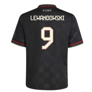 2025-2026 Bayern Munich Third Shirt (Kids) (Lewandowski 9)