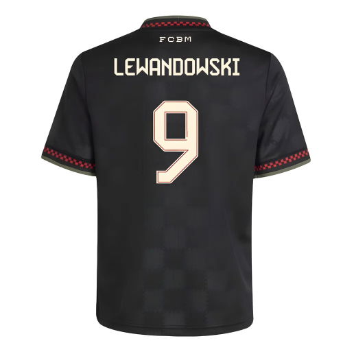 2025-2026 Bayern Munich Third Shirt (Kids) (Lewandowski 9)
