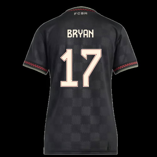 2025-2026 Bayern Munich Third Shirt (Womens) (Bryan 17)
