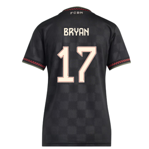 2025-2026 Bayern Munich Third Shirt (Womens) (Bryan 17)