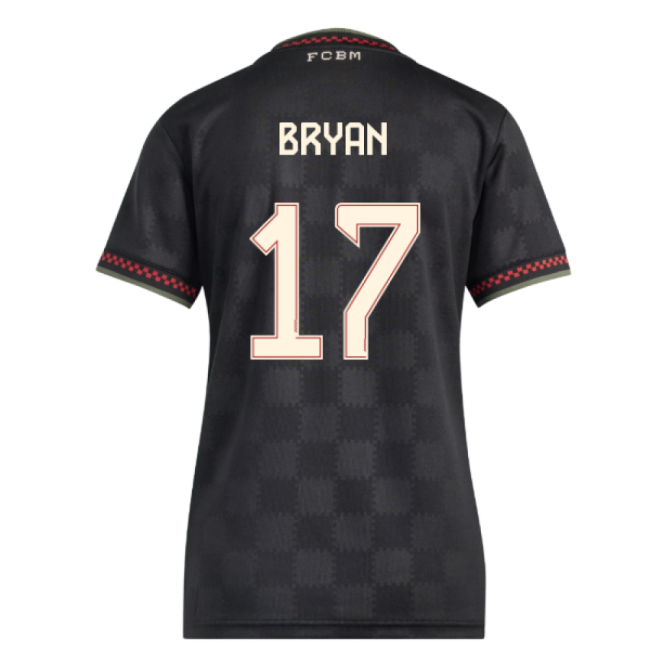 2025-2026 Bayern Munich Third Shirt (Womens) (Bryan 17)