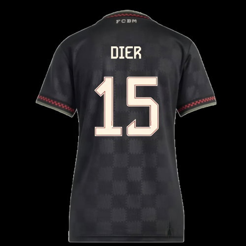2025-2026 Bayern Munich Third Shirt (Womens) (Dier 15)