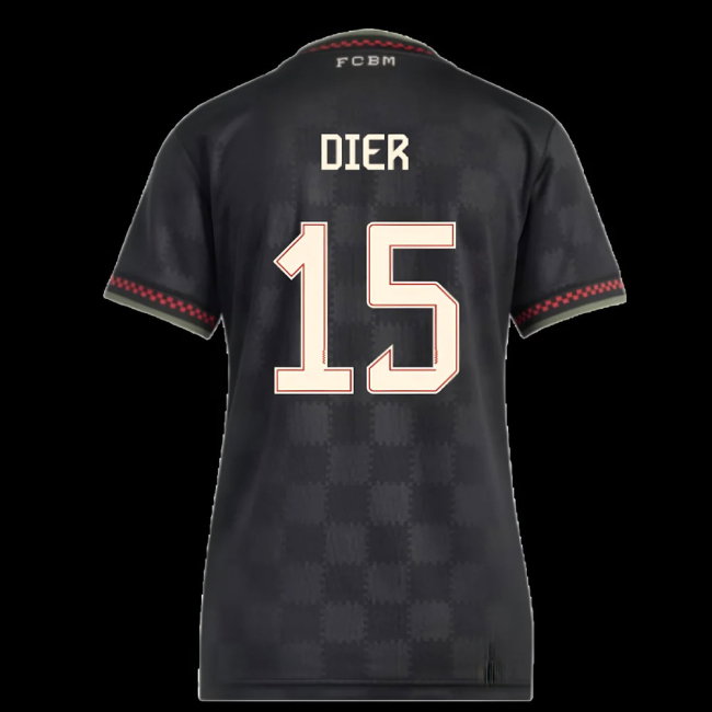 2025-2026 Bayern Munich Third Shirt (Womens) (Dier 15)