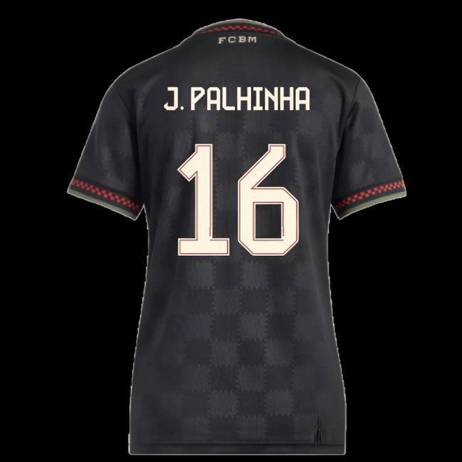 2025-2026 Bayern Munich Third Shirt (Womens) (J. Palhinha 16)
