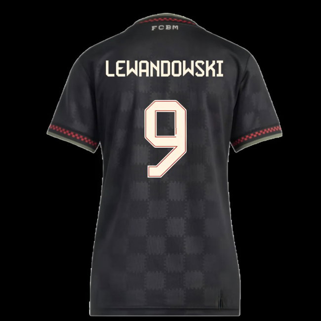 2025-2026 Bayern Munich Third Shirt (Womens) (Lewandowski 9)