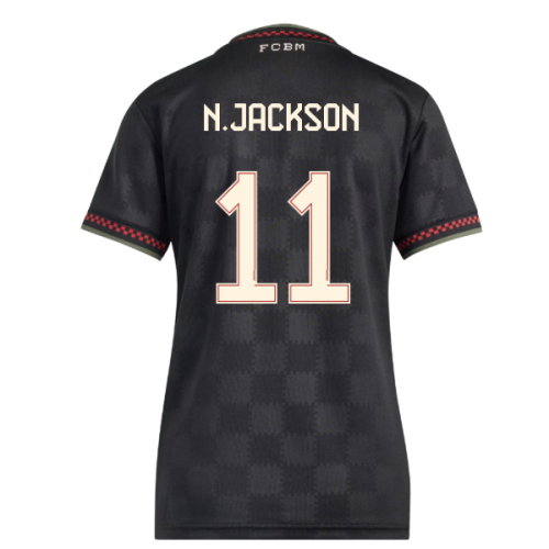 2025-2026 Bayern Munich Third Shirt (Womens) (N.Jackson 11)