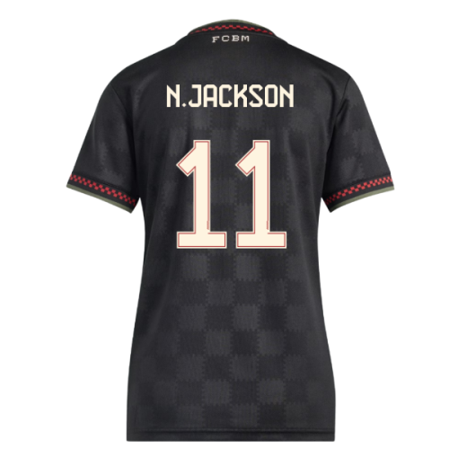 2025-2026 Bayern Munich Third Shirt (Womens) (N.Jackson 11)