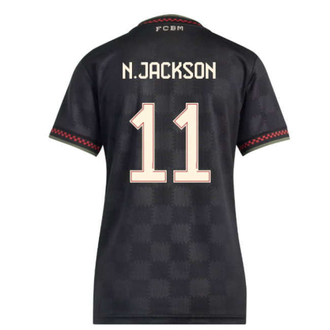 2025-2026 Bayern Munich Third Shirt (Womens) (N.Jackson 11)