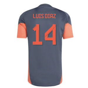2025-2026 Bayern Munich Training Shirt (Bold Onix) (Luis Diaz 14)