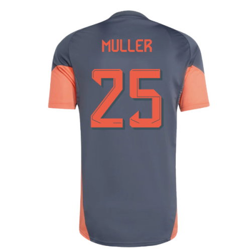 2025-2026 Bayern Munich Training Shirt (Bold Onix) (Muller 25)
