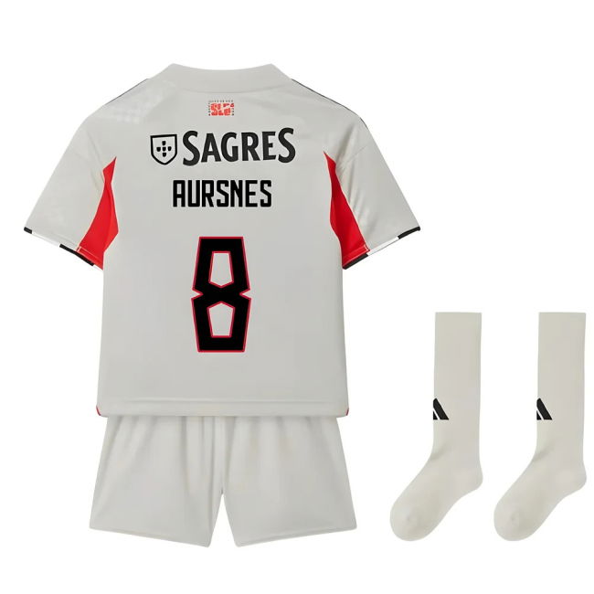 2025-2026 Benfica Away Mini Kit (Aursnes 8)