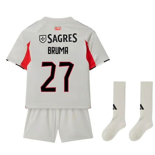 2025-2026 Benfica Away Mini Kit (Bruma 27)