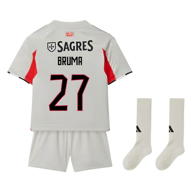 2025-2026 Benfica Away Mini Kit (Bruma 27)