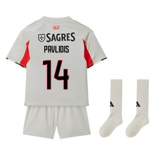 2025-2026 Benfica Away Mini Kit (Pavlidis 14)