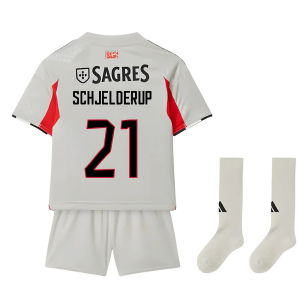 2025-2026 Benfica Away Mini Kit (Schjelderup 21)