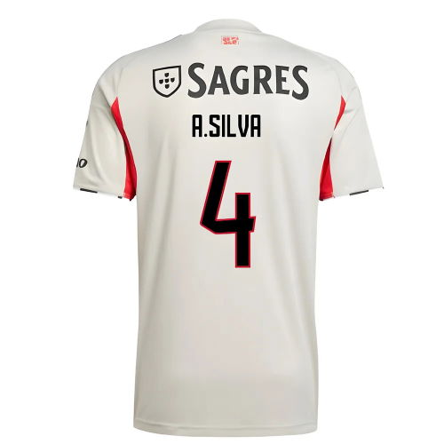 2025-2026 Benfica Away Shirt (A.Silva 4)