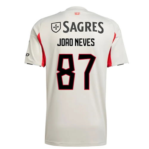 2025-2026 Benfica Away Shirt (Joao Neves 87)