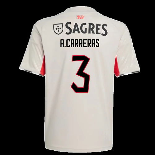 2025-2026 Benfica Away Shirt (Kids) (A.Carreras 3)