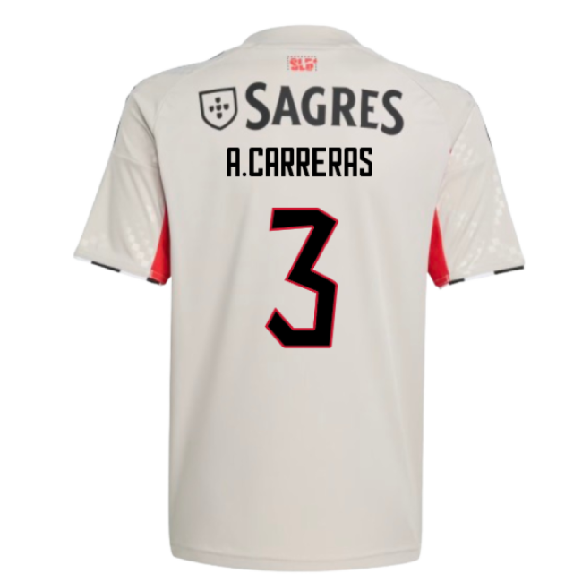 2025-2026 Benfica Away Shirt (Kids) (A.Carreras 3)