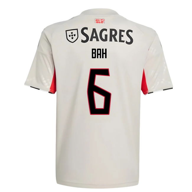 2025-2026 Benfica Away Shirt (Kids) (Bah 6)