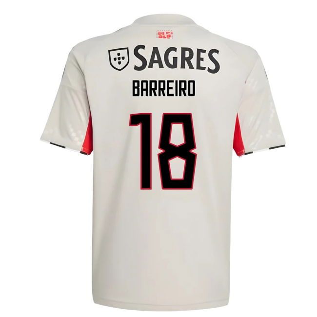 2025-2026 Benfica Away Shirt (Kids) (Barreiro 18)
