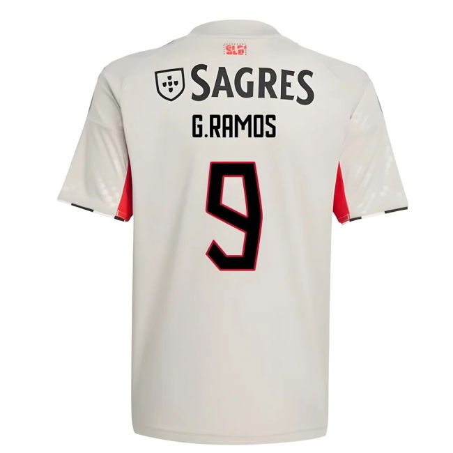 2025-2026 Benfica Away Shirt (Kids) (G.Ramos 9)