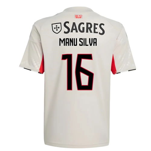 2025-2026 Benfica Away Shirt (Kids) (Manu Silva 16)