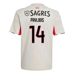 2025-2026 Benfica Away Shirt (Kids) (Pavlidis 14)