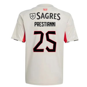 2025-2026 Benfica Away Shirt (Kids) (Prestianni 25)