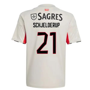 2025-2026 Benfica Away Shirt (Kids) (Schjelderup 21)