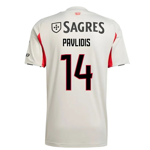 2025-2026 Benfica Away Shirt (Pavlidis 14)