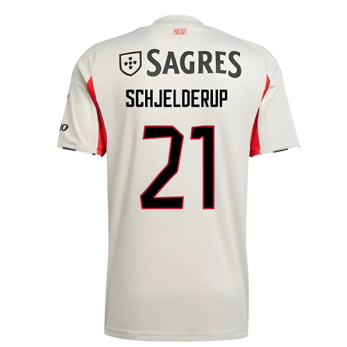 2025-2026 Benfica Away Shirt (Schjelderup 21)