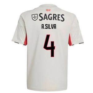 2025-2026 Benfica Away Youth Kit (A.Silva 4)