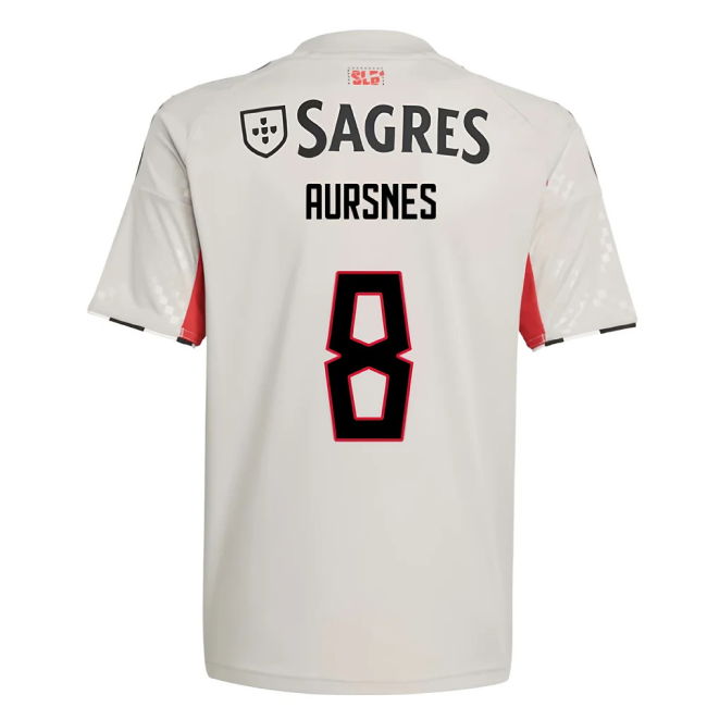2025-2026 Benfica Away Youth Kit (Aursnes 8)