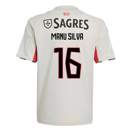 2025-2026 Benfica Away Youth Kit (Manu Silva 16)