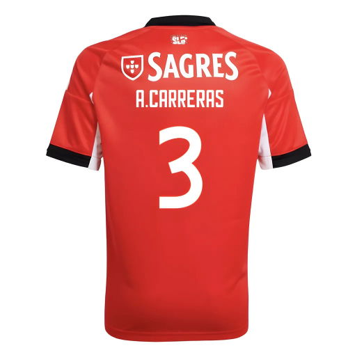 2025-2026 Benfica Home Shirt (Kids) (A.Carreras 3)