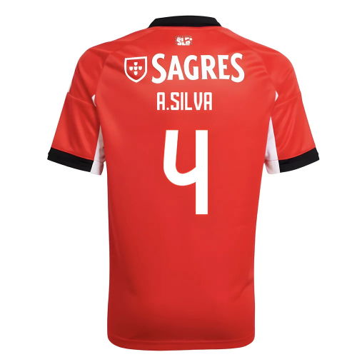 2025-2026 Benfica Home Shirt (Kids) (A.Silva 4)