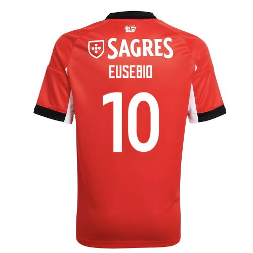 2025-2026 Benfica Home Shirt (Kids) (Eusebio 10)