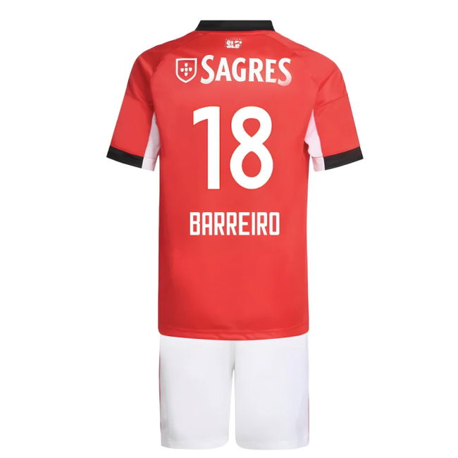 2025-2026 Benfica Home Youth Kit (Barreiro 18)