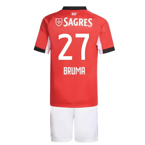 2025-2026 Benfica Home Youth Kit (Bruma 27)