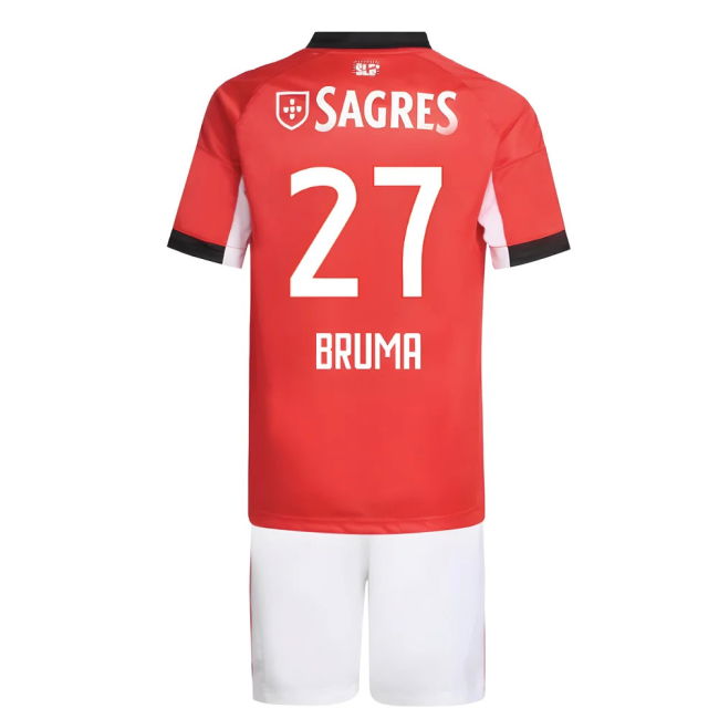 2025-2026 Benfica Home Youth Kit (Bruma 27)