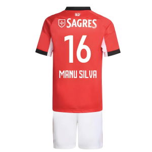 2025-2026 Benfica Home Youth Kit (Manu Silva 16)